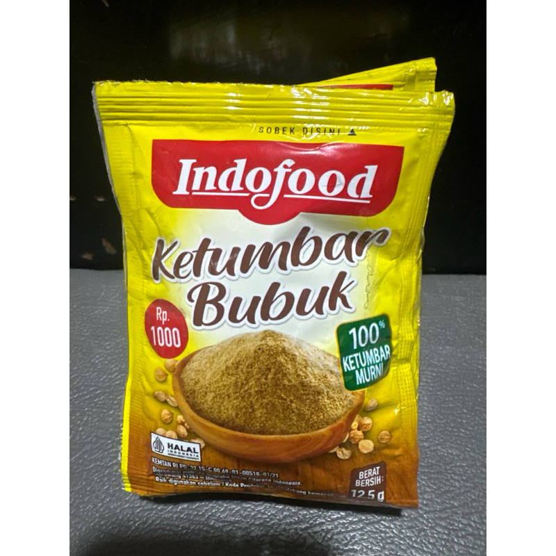 

Indofood Ketumbar Bubuk 12,5g x 12 shaset
