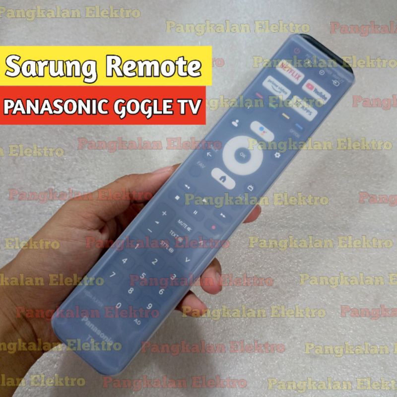 Sarung Remote Panasonic Gogle TV Sarung Silikon Pelindung Cover Remote Panasonic Gogle TV
