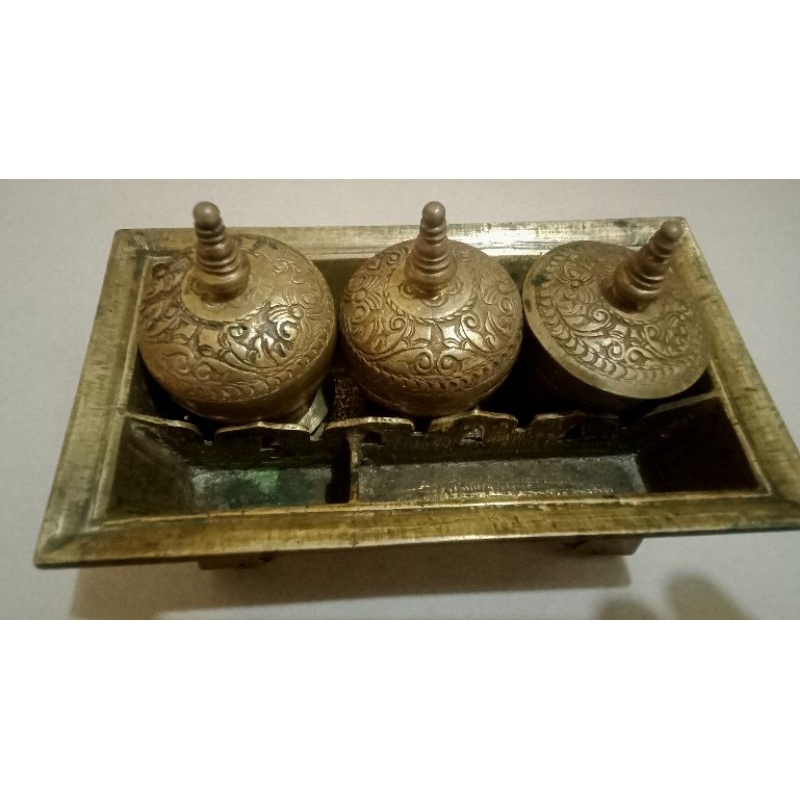 bokor kinangan Kuningan size besar