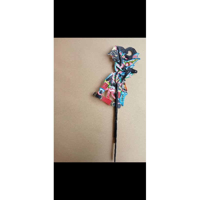 WAYANG KULIT GATOT KACA UKURAN 30CM KULIT ASLI