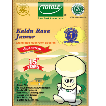

Kaldu jamur totole 80gr