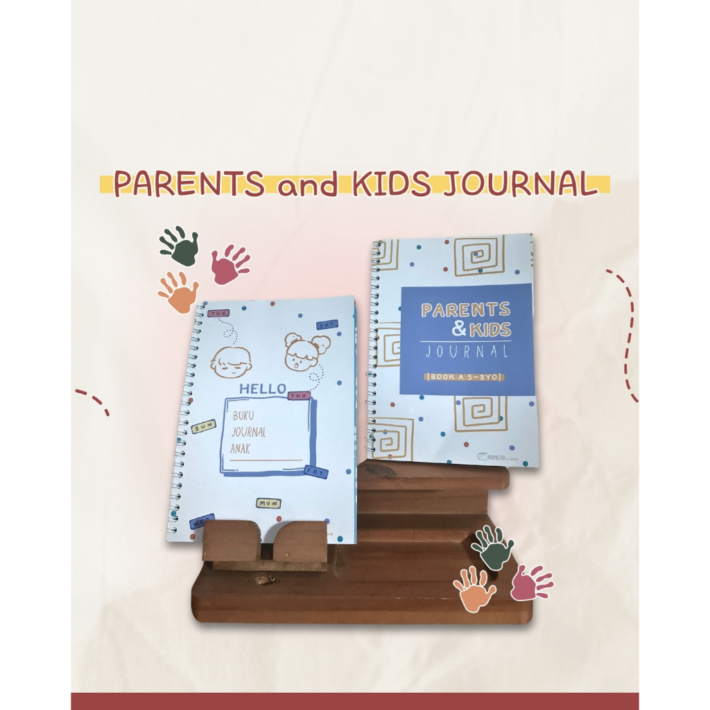 Buku Jurnal Anak Orang Tua | Parents and Kids Journal Chingu Planner | Buku Parenting | Jurnal Anak 