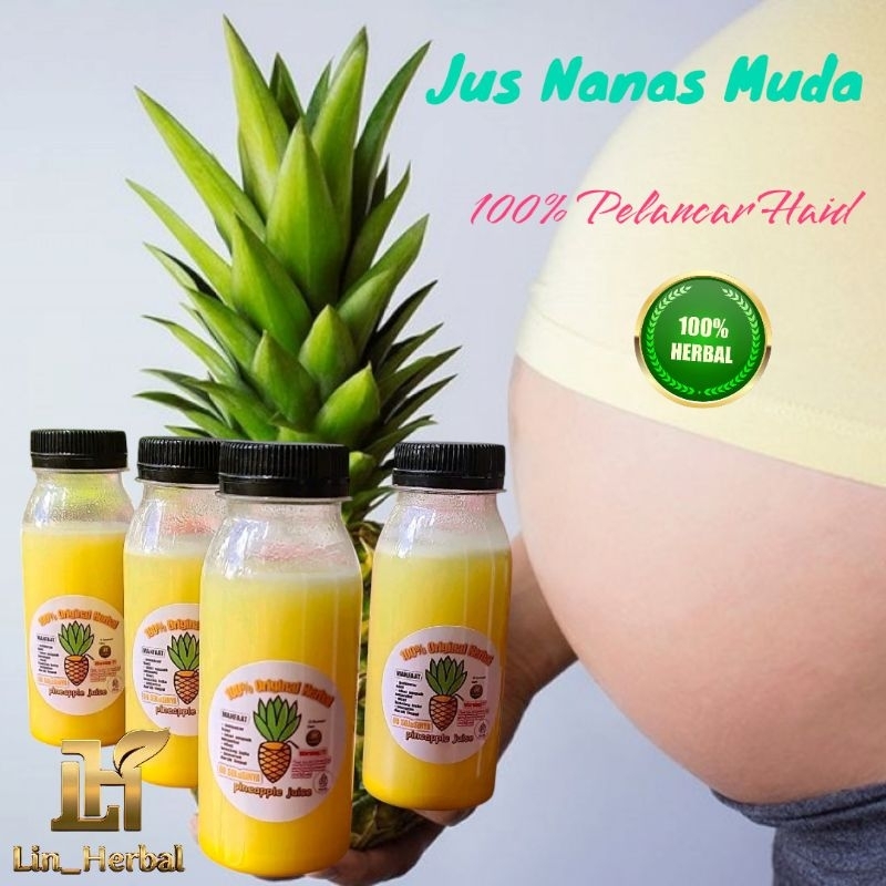 

Jus Buah Nanas Merah Jus Nanas Muda Obat Pelancar Datang Bulan 100Ml