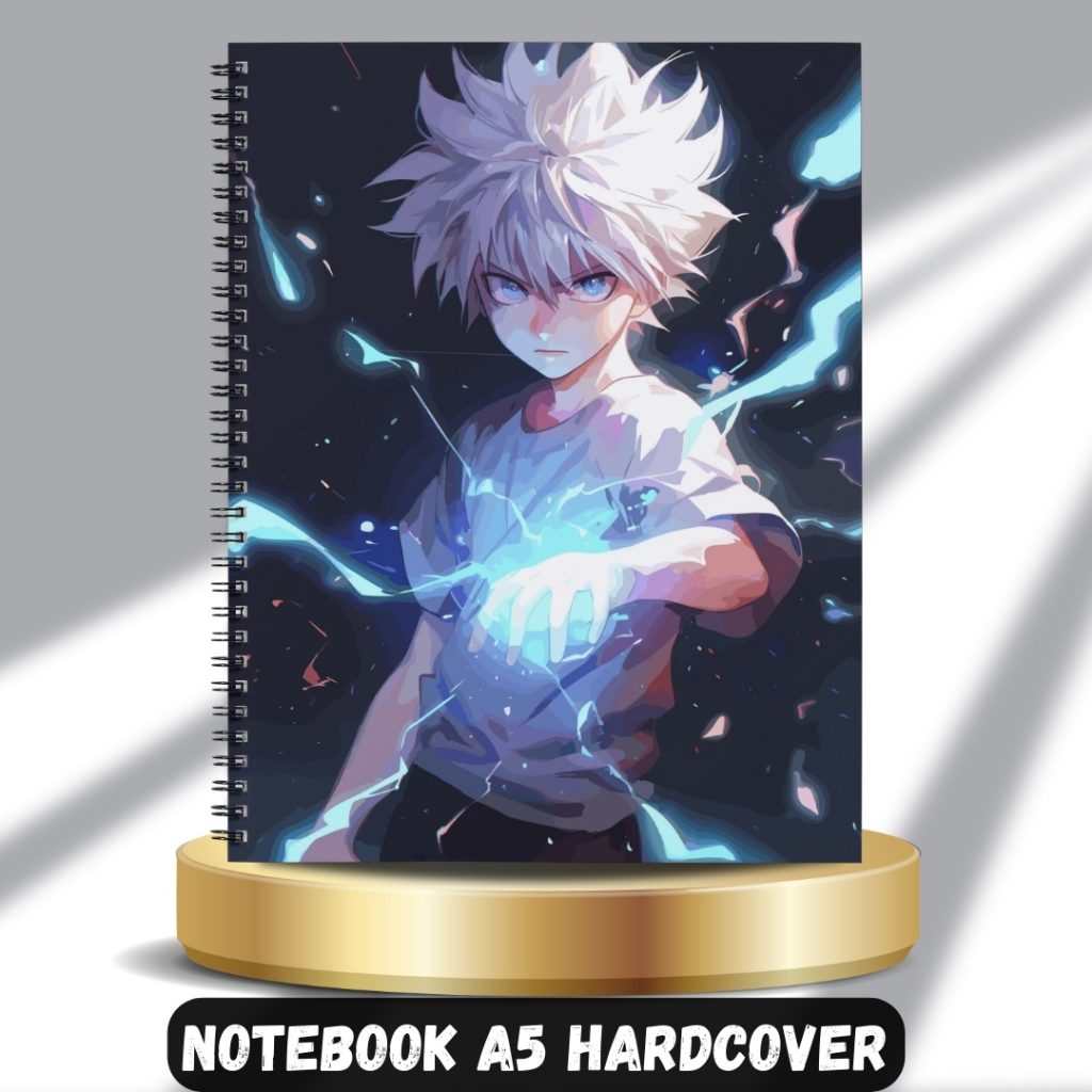 

NOTE BOOK BUKU TULIS HUNTER X HUNTER ANIME HARDCOVER A5 100 HALAMAN