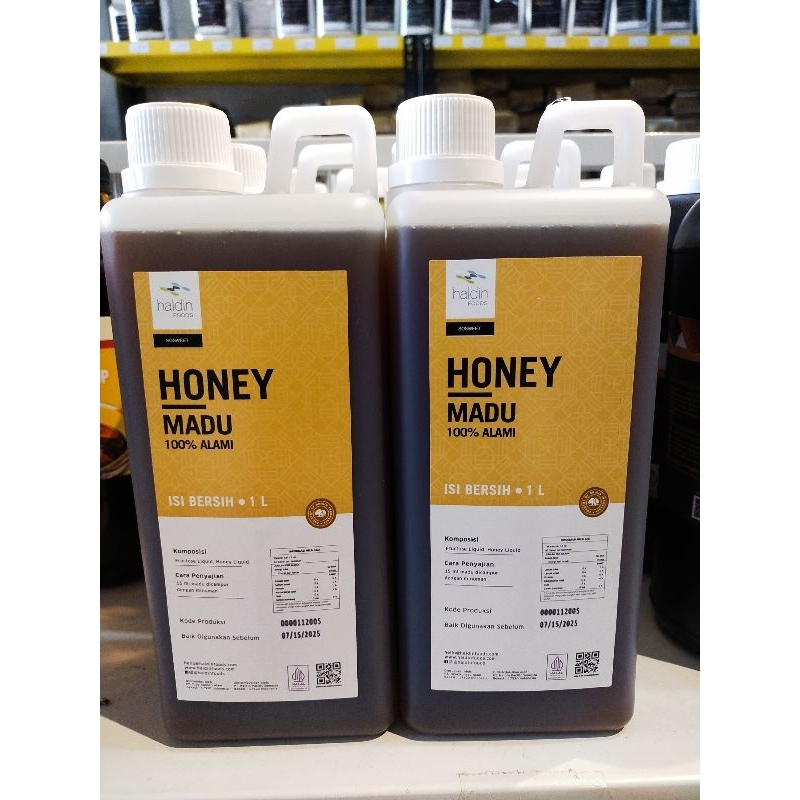 

Haldin Foods Honey Sirup rasa Madu 1000ml