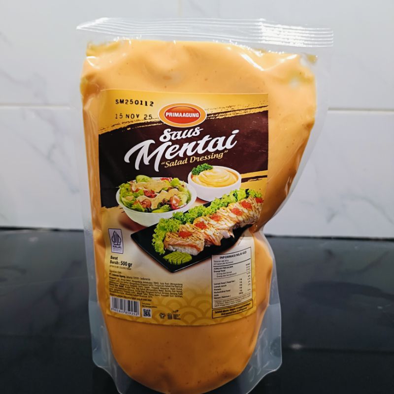 

Prima Agung Saus Mentai 500gr