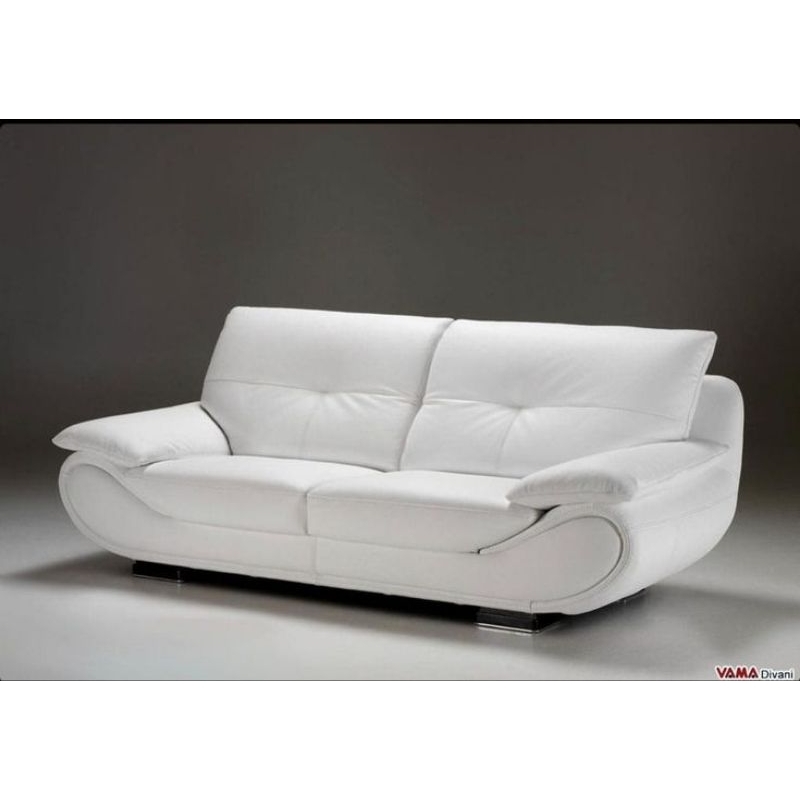 sofa 2 seater / sofa ruang tamu minimalis / sofa modern / warna putih