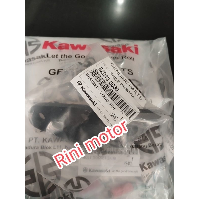 breket dudukan standar samping ZX130 ZX 130 Original