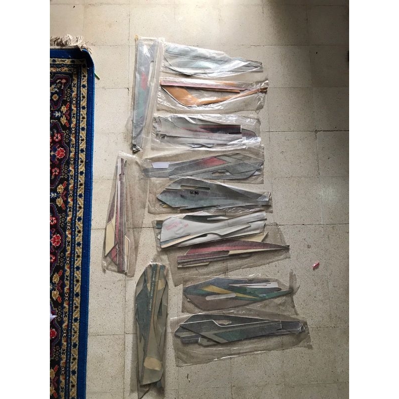 Baru Stiker Striping Honda GL Max Pro Series Neotech Original 3M