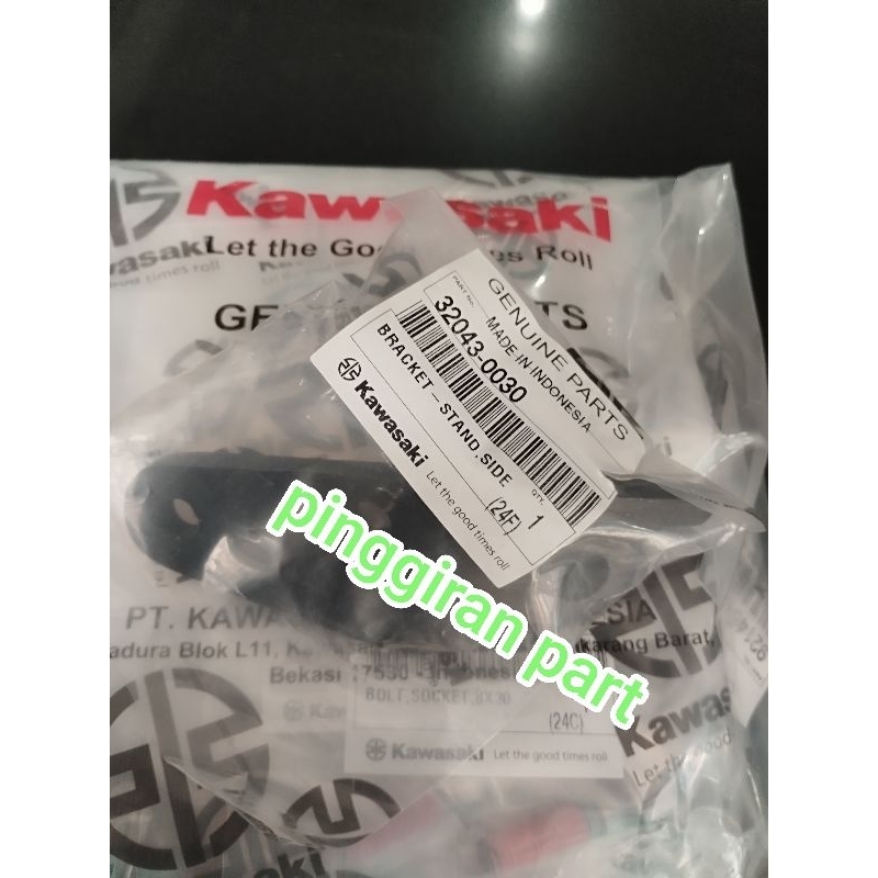 breket standar samping dudukan standar samping Zx130 original