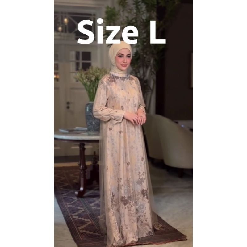 FAMILY SET BY KALEELA VOL 1 BEIGE JEEHA DRESS BY KALEELA.ID SARAAH DRESS BY KALEELA//ELIZAA DRESS GR