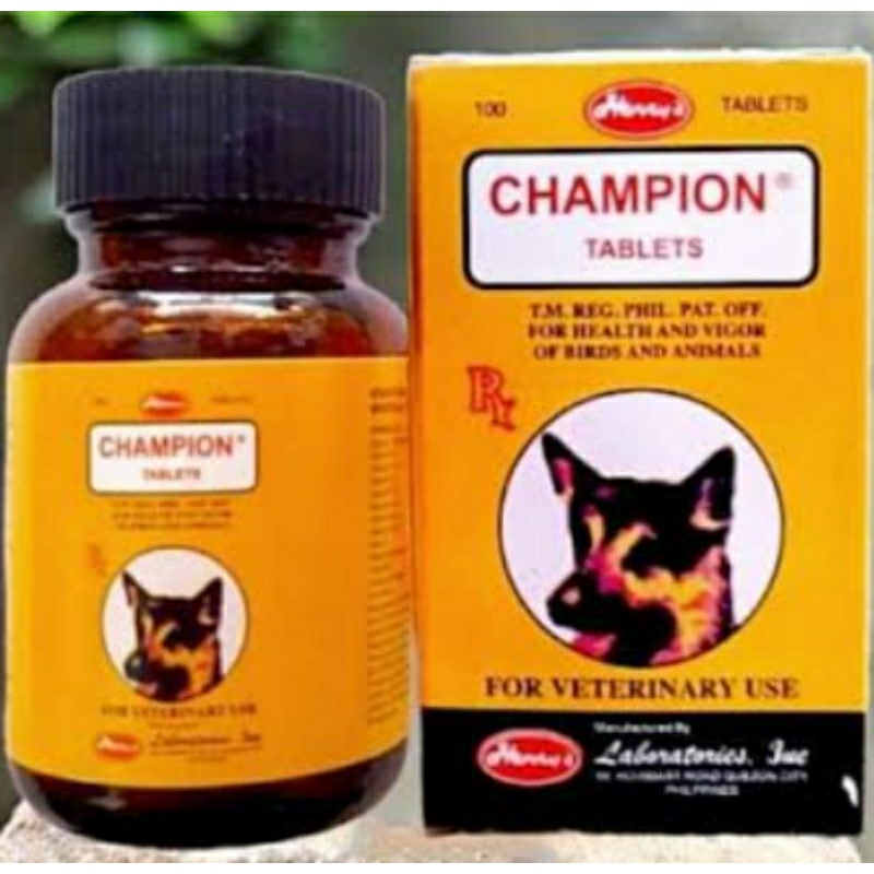 Champion vitamin obat ayam anjing kucing dan hewan