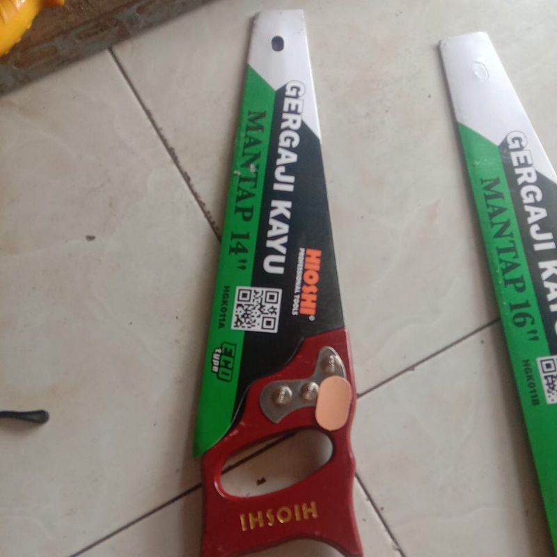 gergaji kayu hioshi 14" 16" 18"
