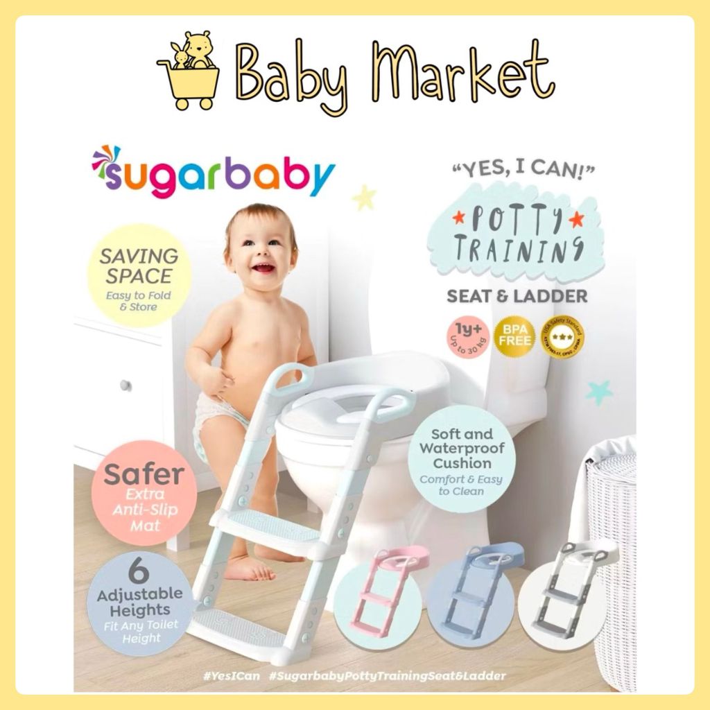 Sugarbaby Potty Training Seat&ladder / Potty Seat/Toilet Training Anak