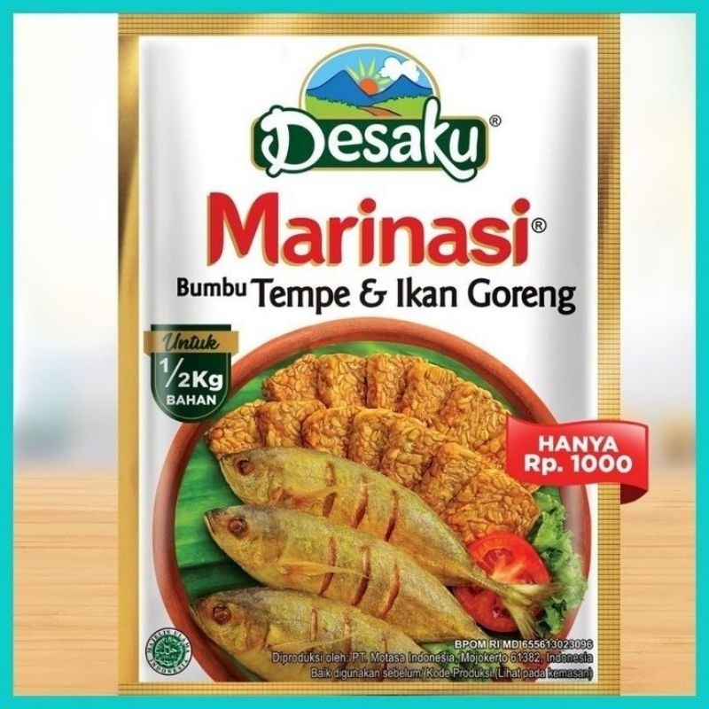 

DESAKU MARINASI TEMPE DAN IKAN GORENG