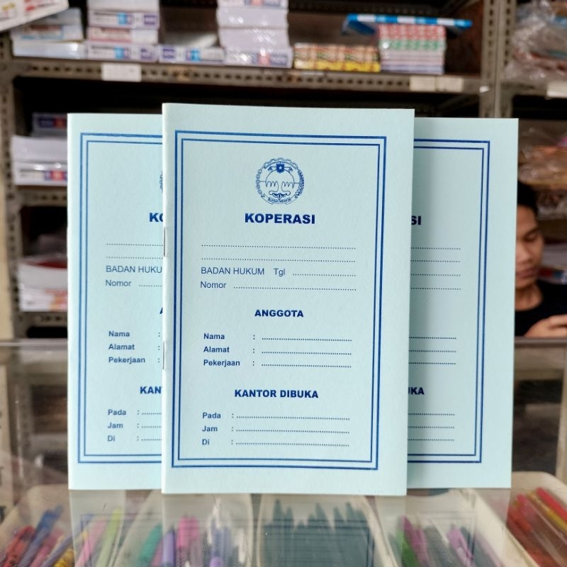 

Buku Koperasi Ukuran 10 X 16 Cm Atau Kecil