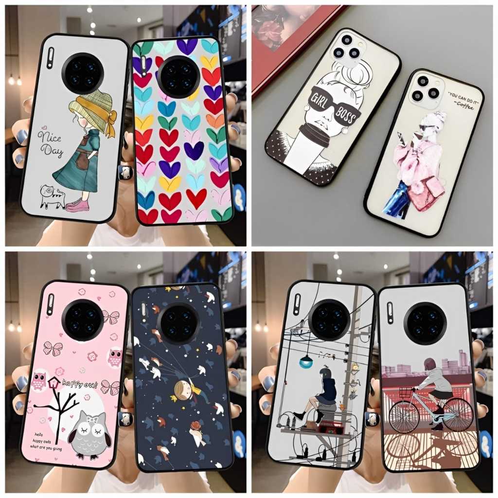 Casing Hp Smile Love Case Vivo Y75 5G Y81 Y83 Y91C Y1S Y91 Y93 Y95