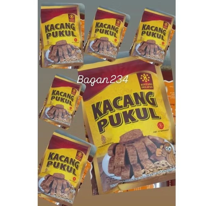 

Kacang Pukul 250gr Bintang Delapan Khas Bagan Oleh Oleh Riau