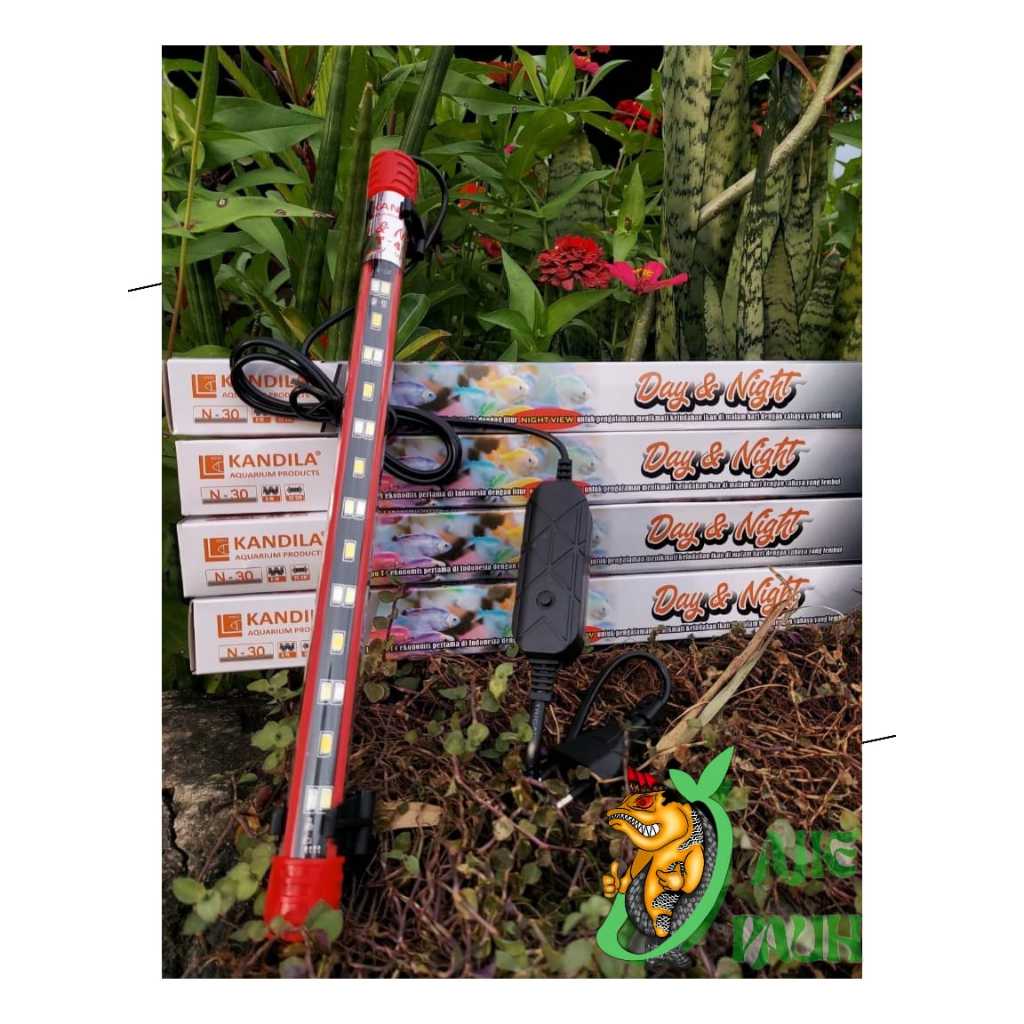 Kandila Aquarium Products Day & Night Lampu LED (Lampu Aquarium)