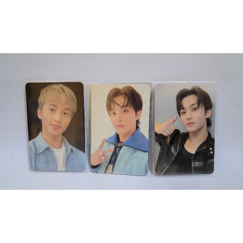 PHOTOCARD MARK LEE NCT 127 DREAM GLITCH MODE 2 BADDIES PC MARK RAMBUT HITAM BLONDE