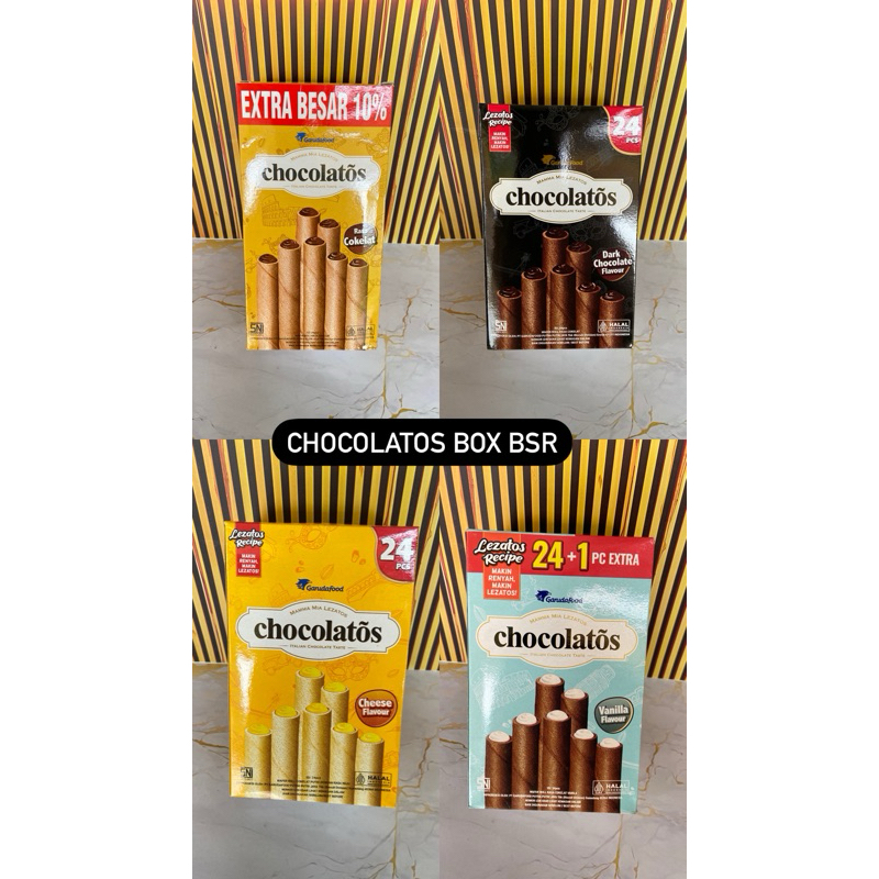 

CHOCOLATOS WAFER ROLL GARUDA / Jajan viral / Jajan Lebaran / Snack Jadul