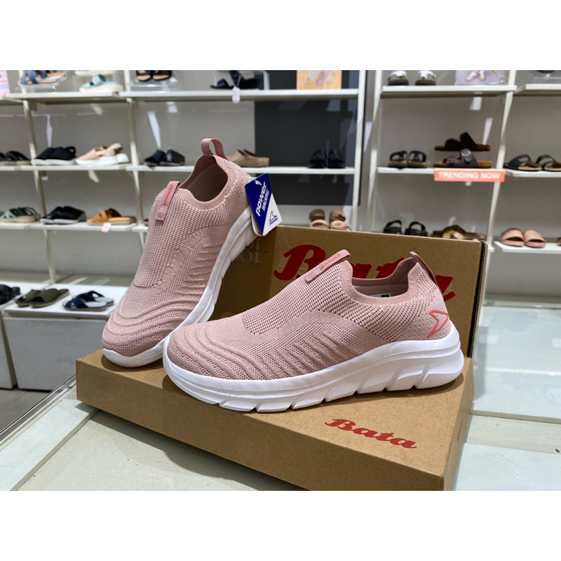 sepatu power slop wanita ringan & anti slip bata original 528-5849
