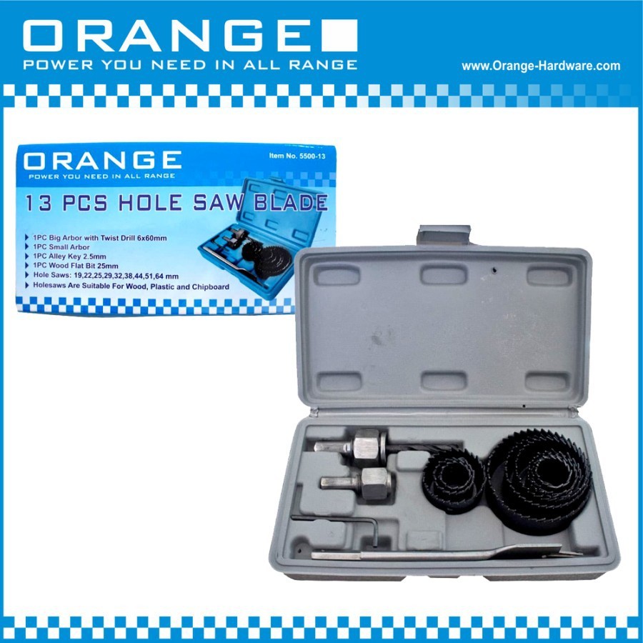 Holesaw / Matabor Kit 13 - Matabor Untuk Netpot 5 cm dan 7 cm