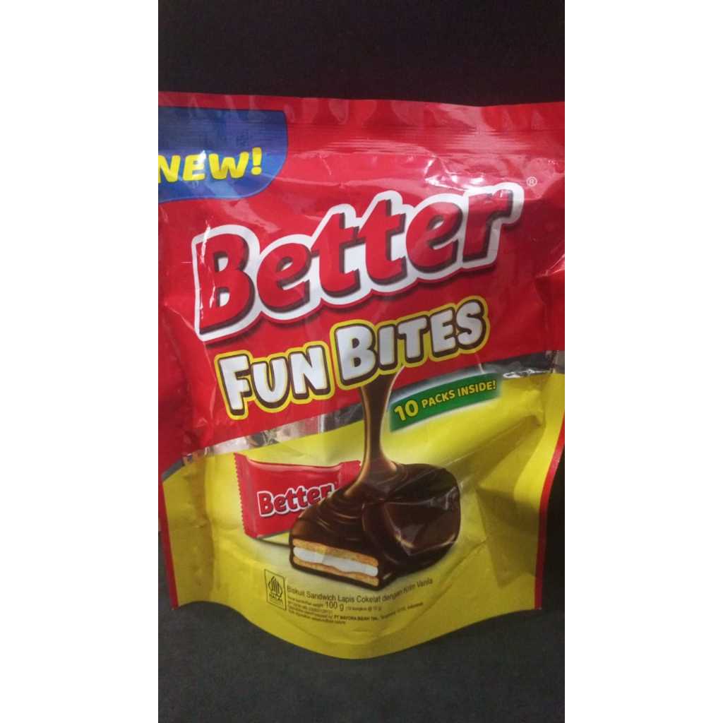 

BETTER FUN BITES ISI 10 PACK 100GR