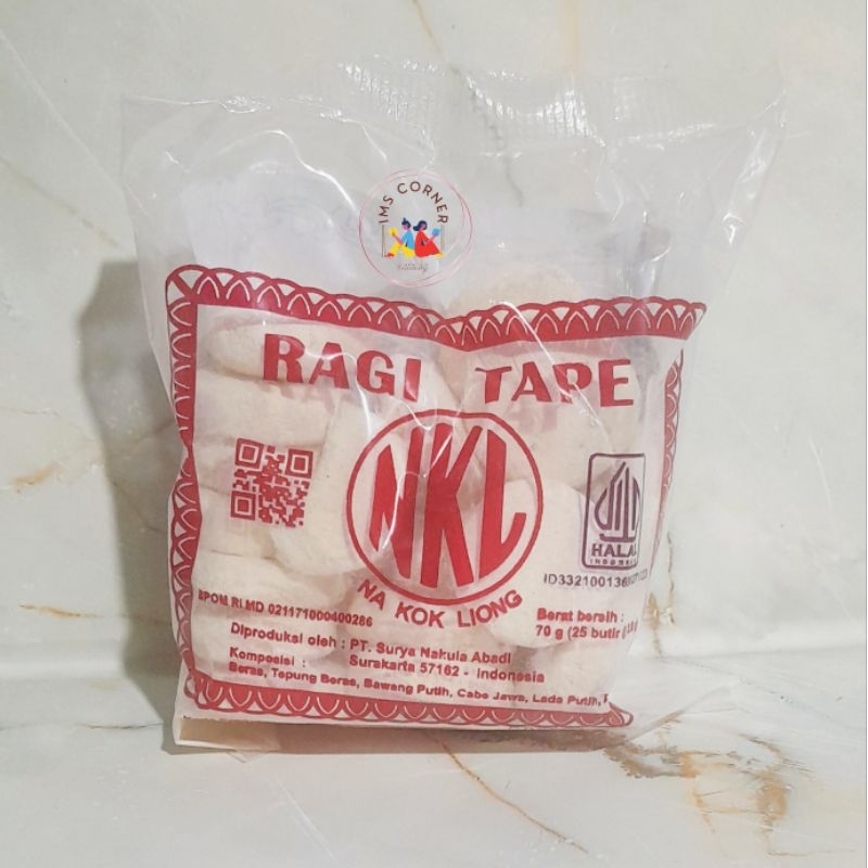 

Ragi Tape NKL 70gr