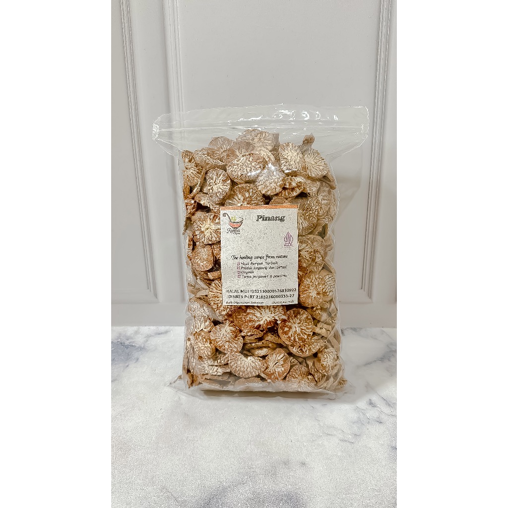 

HG Pinang Muda Kering Iris 1 Kg - Rempah Bu Risma