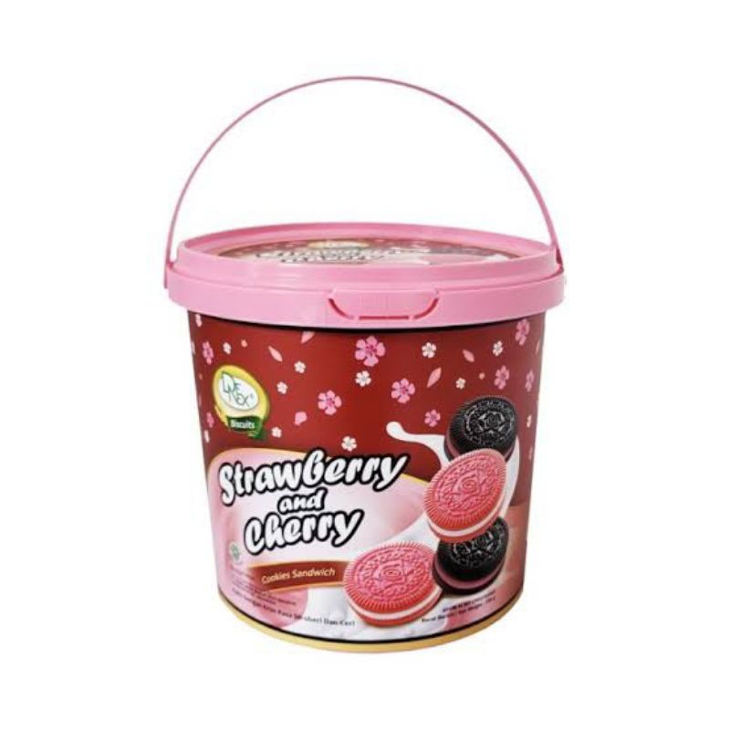 

Biskuit Denex Strawberry and Cherry Timba 350gr ( Jajan Biskuit lebaran )