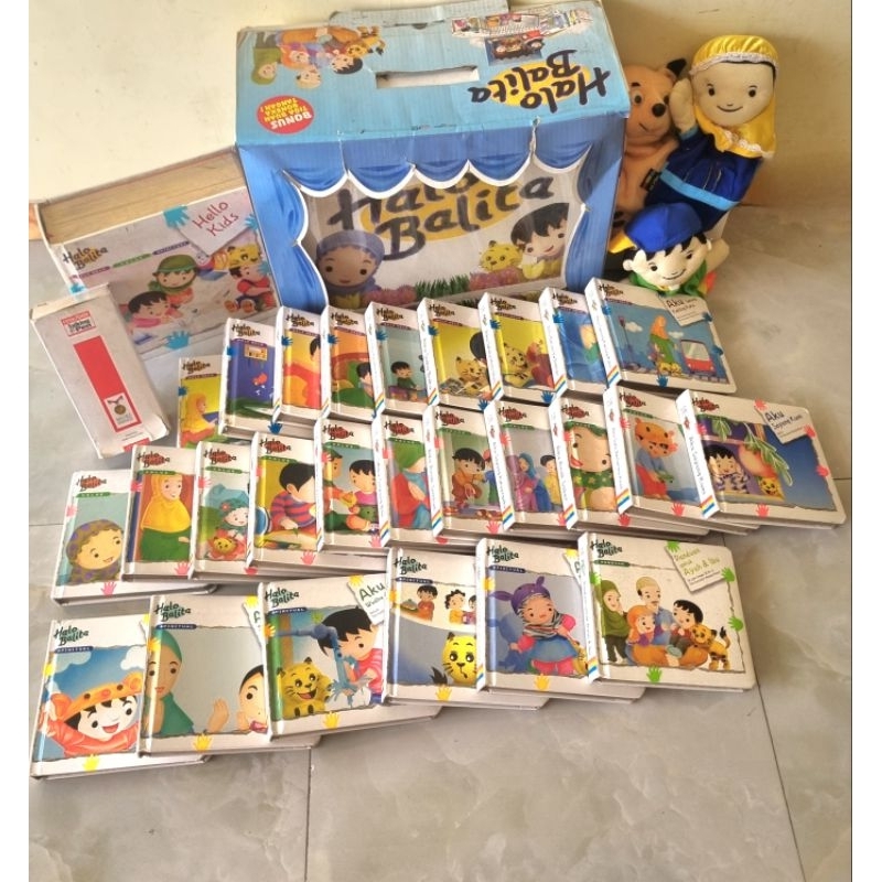 bundling full set hallo balita + epen (preloved)