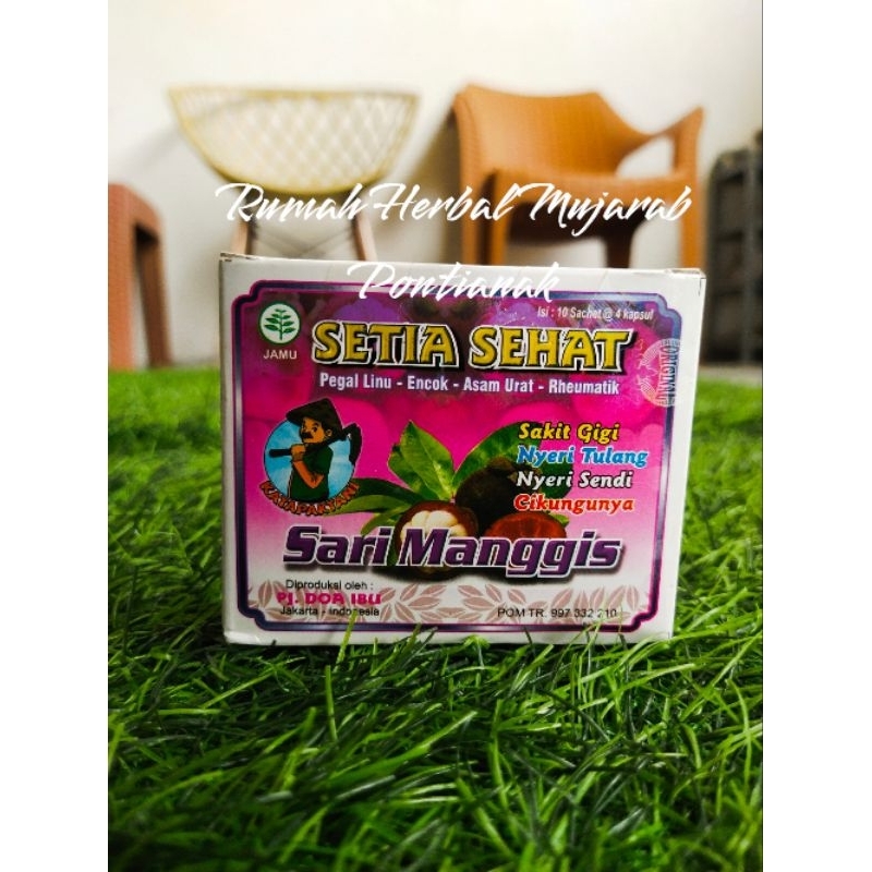 Kapsul Herbal Sari Manggis Setia Sehat