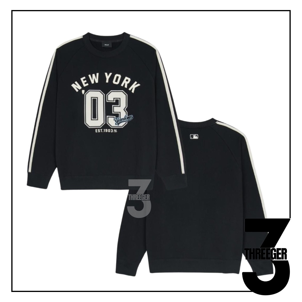 MLB Varsity Sportive New York Yankees Sweatshirt Black Original