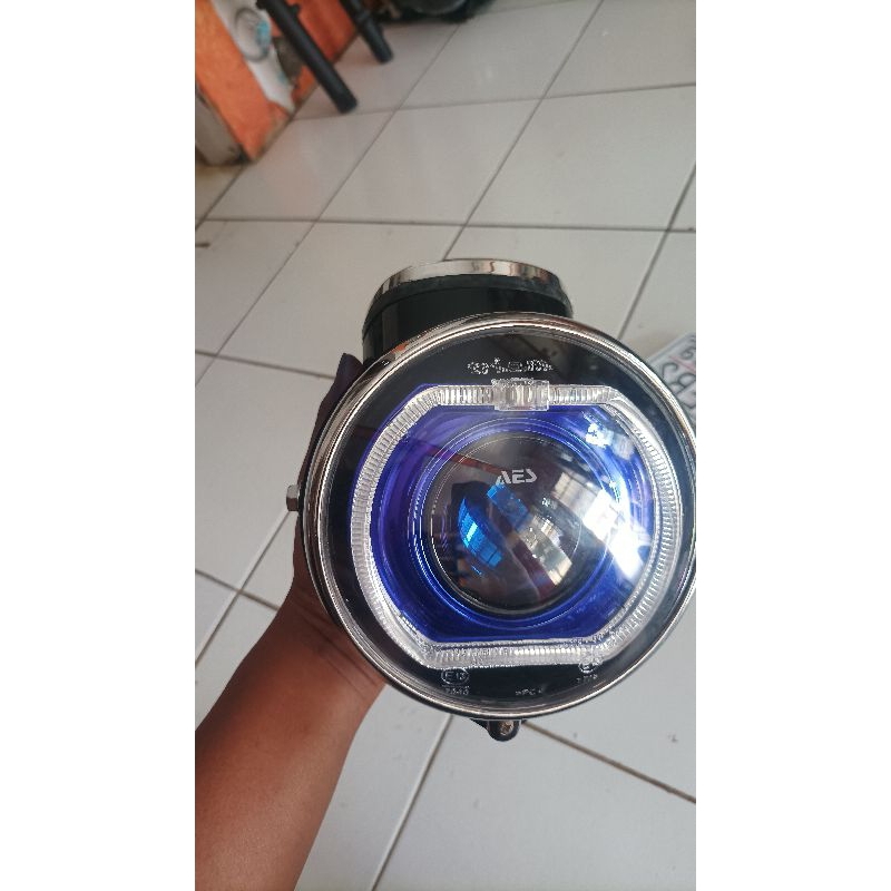 Batok cd set biled aes lampu depan CD import isi biled aes