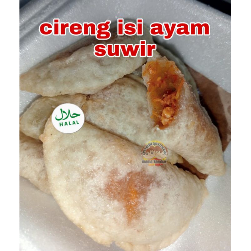 

Cireng isi ayam suwir pedas original