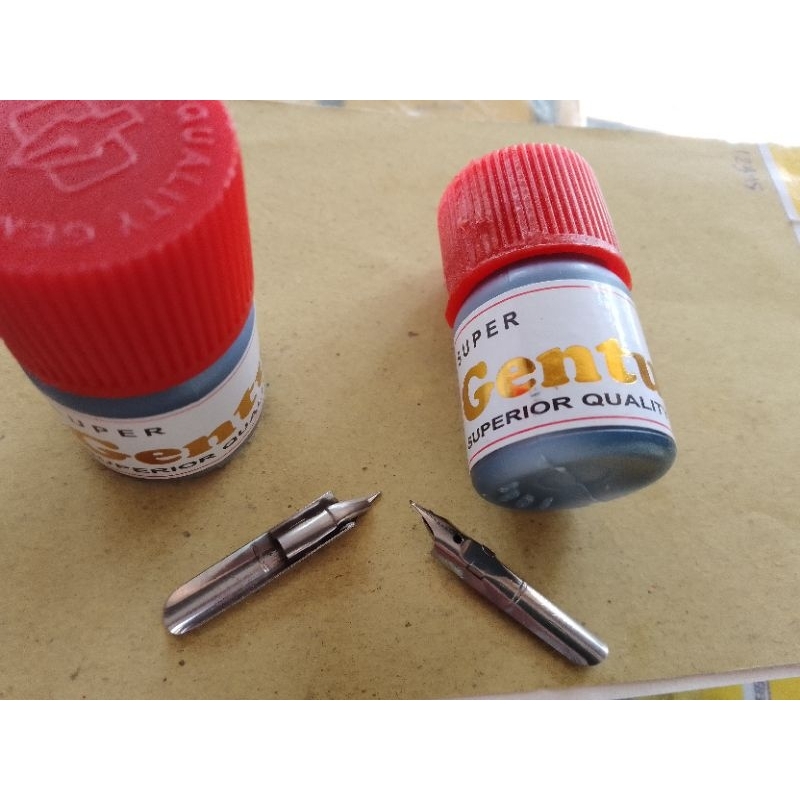 

tinta Gentur Hero serat Kalam BangkonG belum diAsah(satuan) Mangsi Gentur asli original
