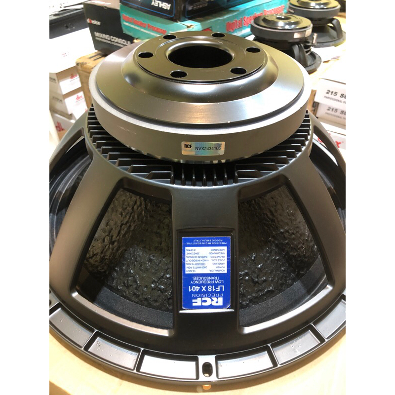 Komponen Speaker RCF 18X401 / Speaker RCF 18in