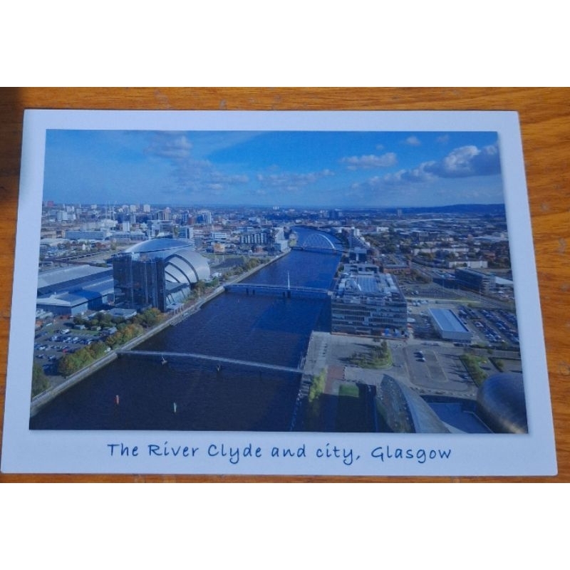 

kartu pos glasgow scotland/scotland postcard
