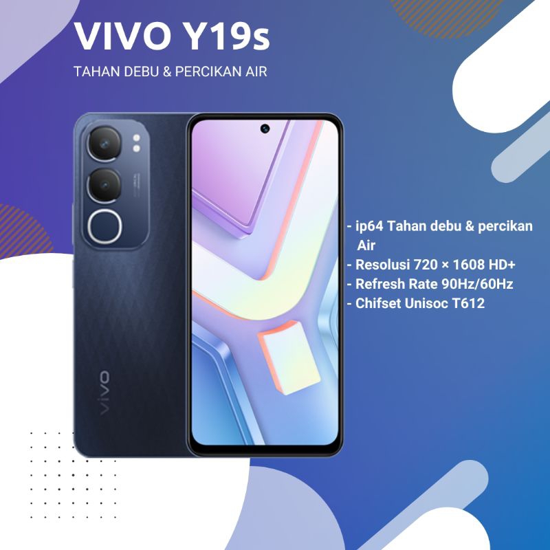[ BARU ] VIVO Y19s ( RAM 4/64 & 6/128 )