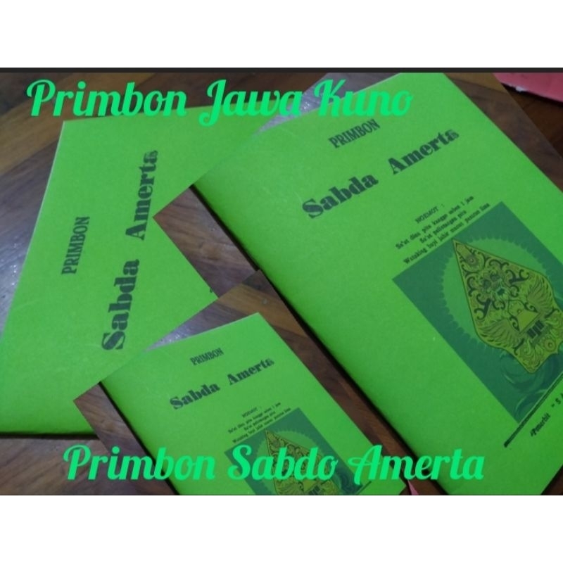 Primbon Sabda Amerta,Primbon Jawa ,Primbon Langka.
