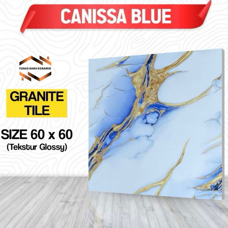 Granit 60x60 Arna Canissa Blue | Glazed Polished