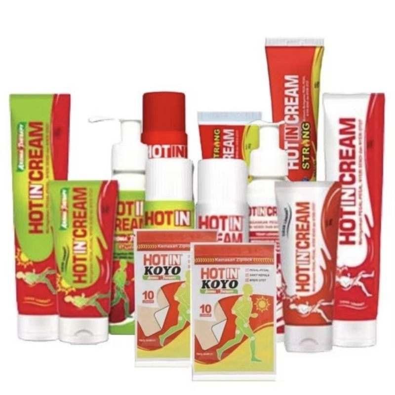 HOTIN crem Tube 60 gram - White & Hot 1 pcs