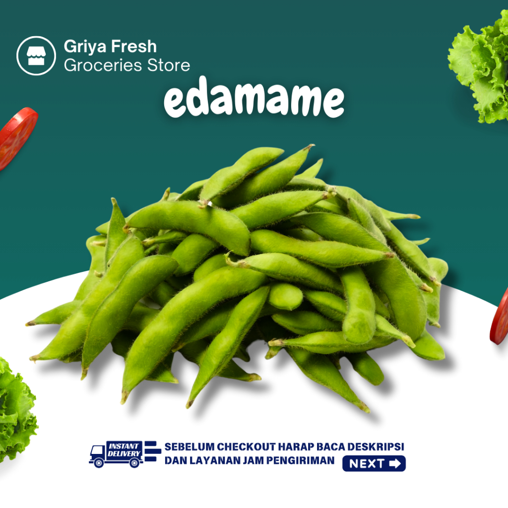 

Edamame Fresh 250 - 500 gram - Kirim Instant