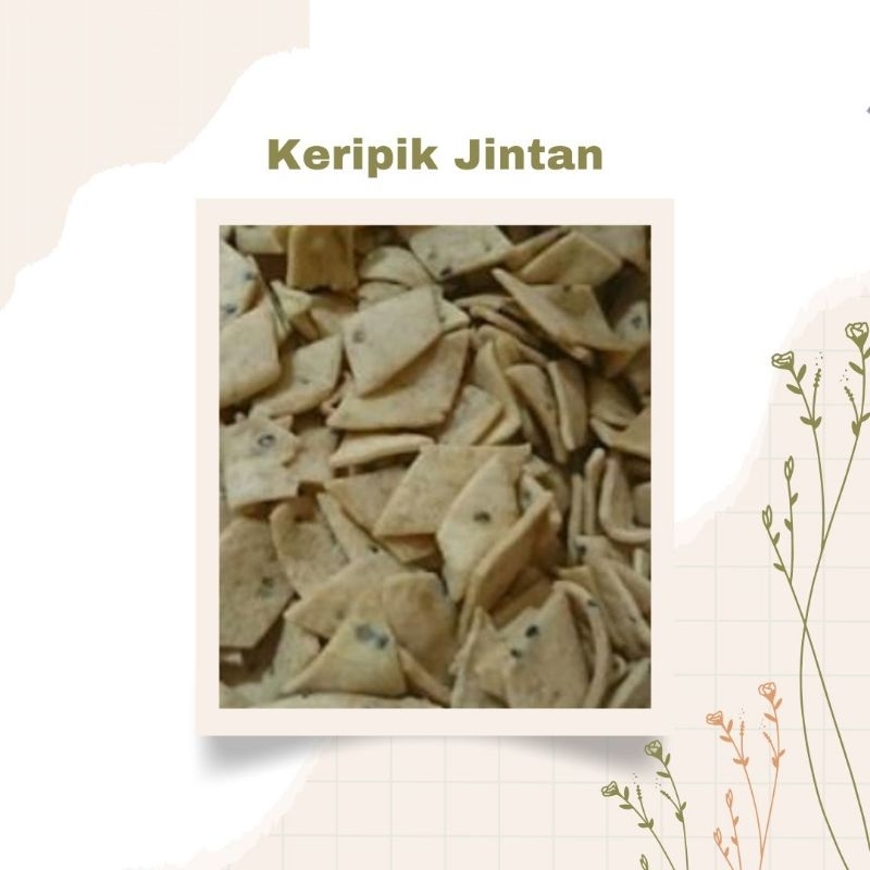 

KERIPIK JINTAN/CEMILAN/SNACK 250 GR