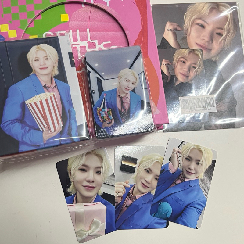 SALE SPILL THE FEELS CARAT VER WOOZI SET WEVERSE POB