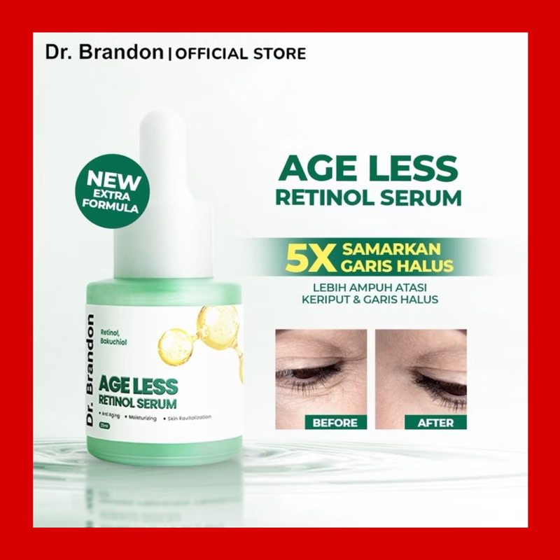 READY!Dr. Brandon Age Less Retinol Serum