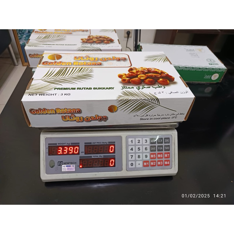 

KURMA SUKARI PREMIUM GOLDEN ROTANA BERSIH HIGINIS MURAH