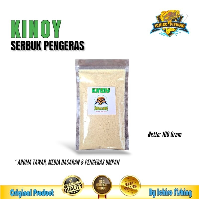 Kinoy Serbuk Pengeras Umpan Aroma Tawar