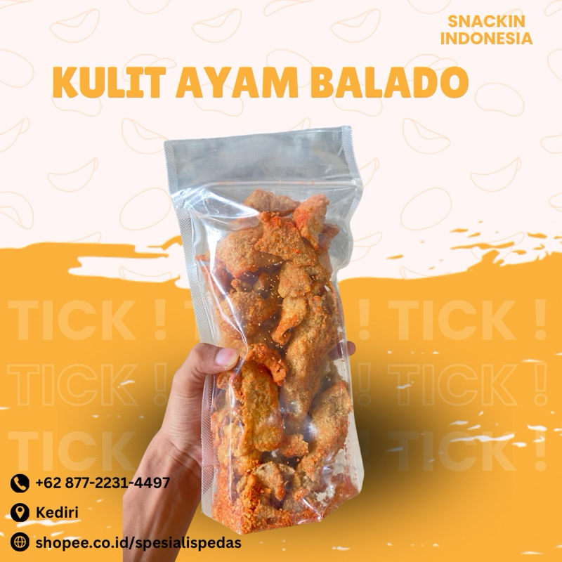 

[2gram] Keripik Kulit Ayam Crispy Kiloan Murah